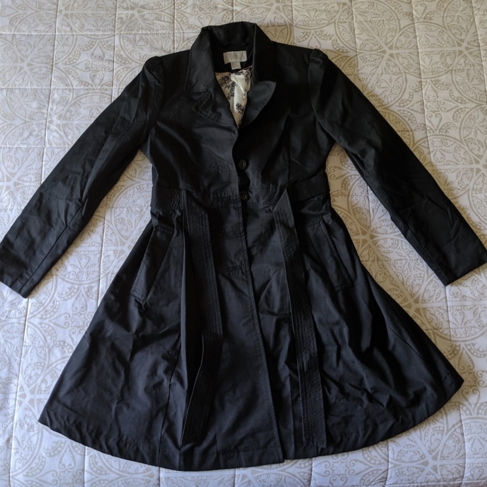 H&M | Black Trench Coat